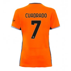 Inter Milan Juan Cuadrado #7 Koszulka Trzecich Kobiety 2023-24 Krótki Rękaw